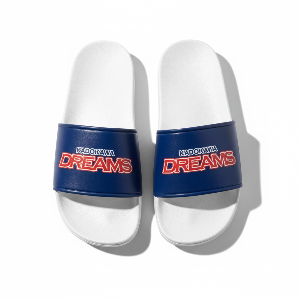 KD OFFICIAL LOGO SLIDE / WHITE