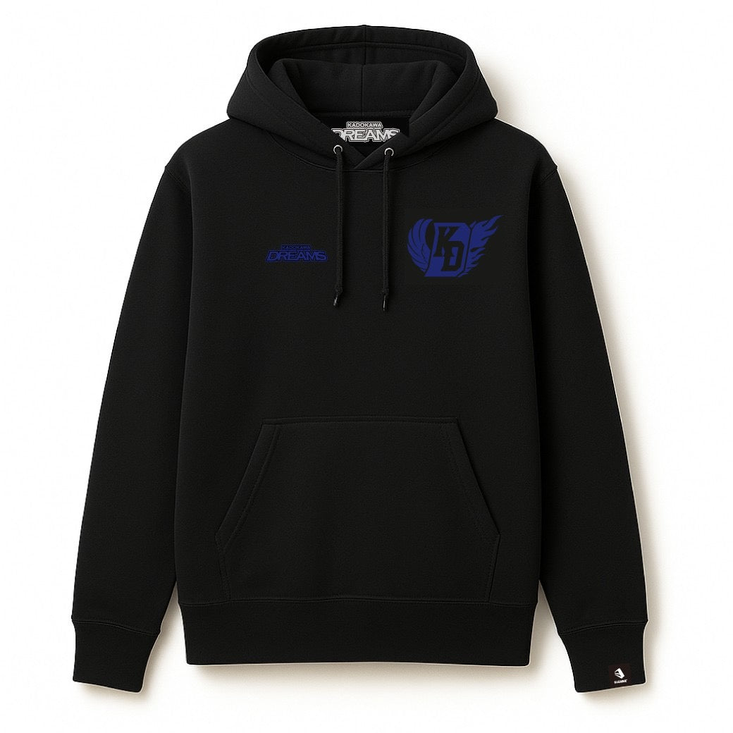 BACK PRINT / SIGNATURE WING / PULLOVER HOODIE / BLACK SERIES (3 Colors)