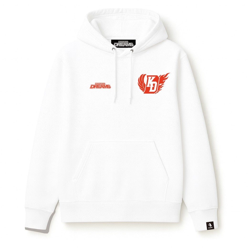 BACK PRINT / SIGNATURE WING / PULLOVER HOODIE / WHITE SERIES (3 Colors)