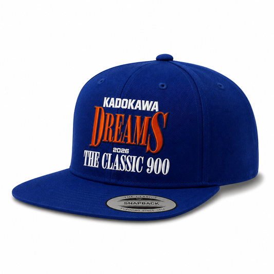 "THE CLASSIC 900" COLLEGE SNAPBACK / BLUE