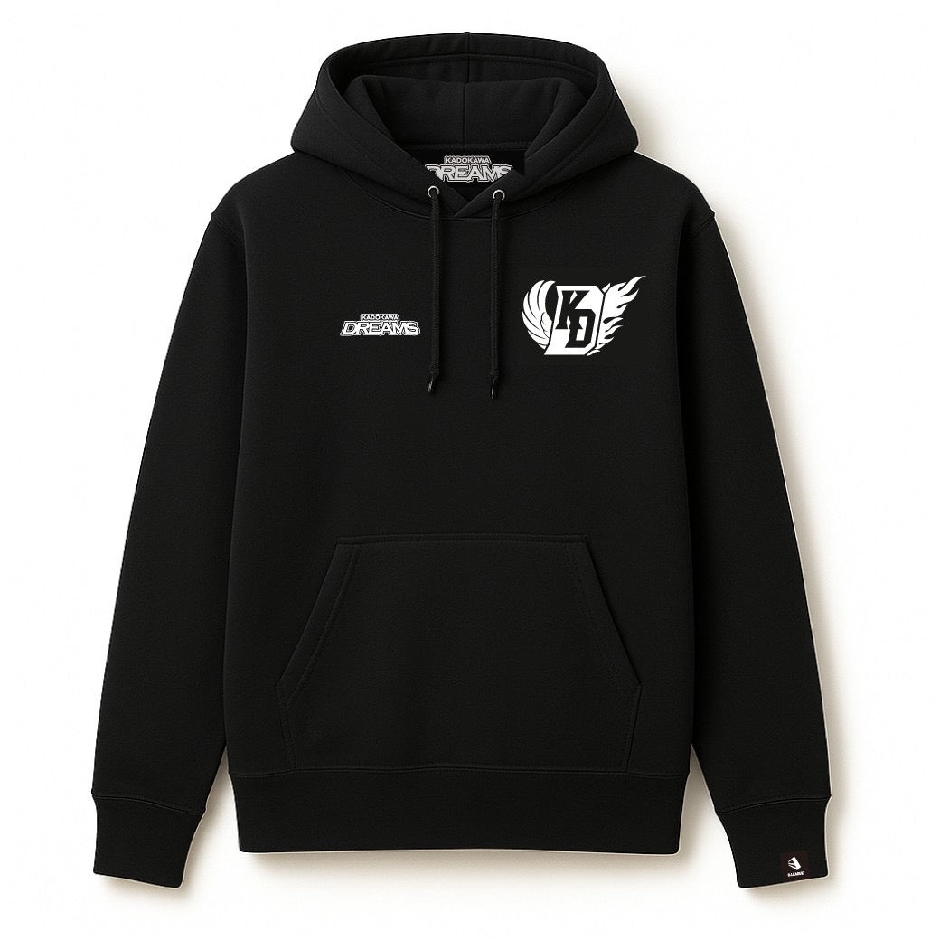 BACK PRINT / SIGNATURE WING / PULLOVER HOODIE / BLACK SERIES (3 Colors)