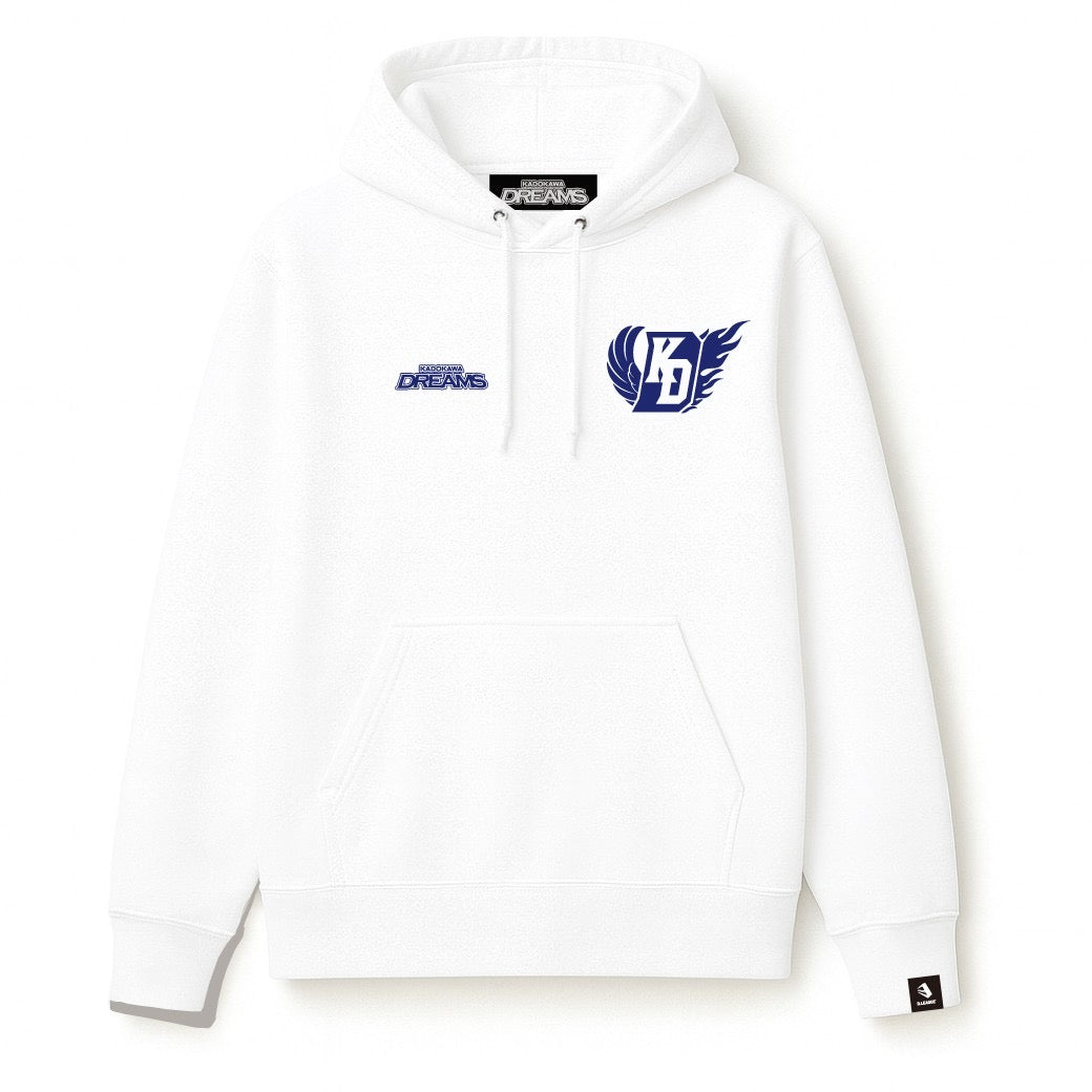 BACK PRINT / SIGNATURE WING / PULLOVER HOODIE / WHITE SERIES (3 Colors)