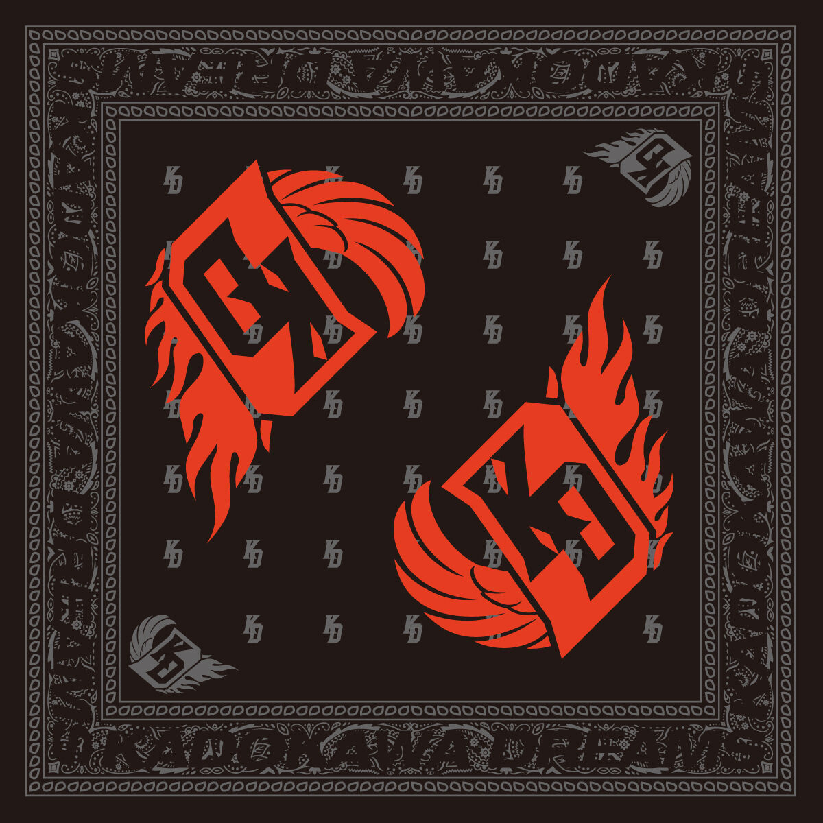 KADOKAWA DREAMS / ORIGINAL BANDANA / BLACK