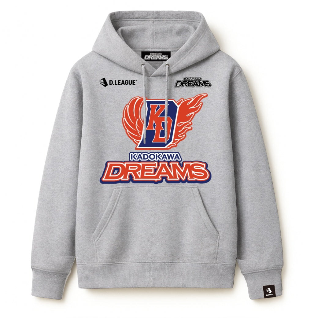 KADOKAWA DREAMS / PULLOVER HOODIE / GREY MULTI