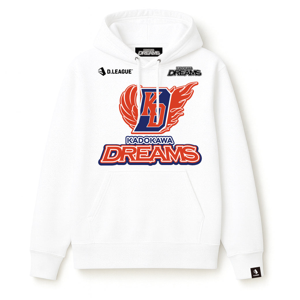 KADOKAWA DREAMS / PULLOVER HOODIE / WHITE MULTI