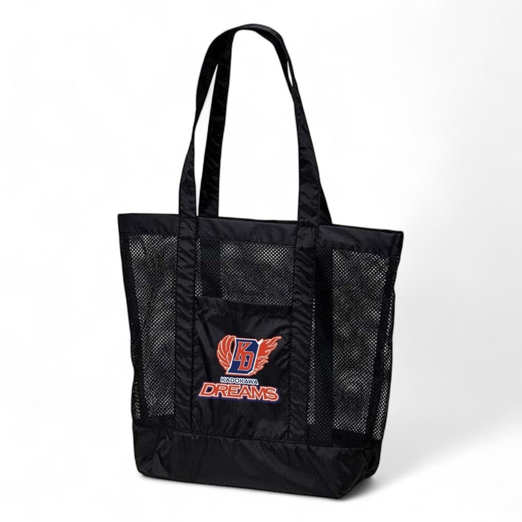 KADOKAWA DREAMS /  MESH TOTE / BLACK MULTI
