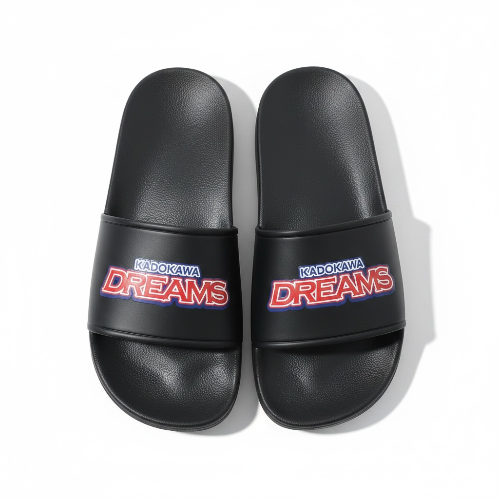 KD OFFICIAL LOGO SLIDE / BLACK