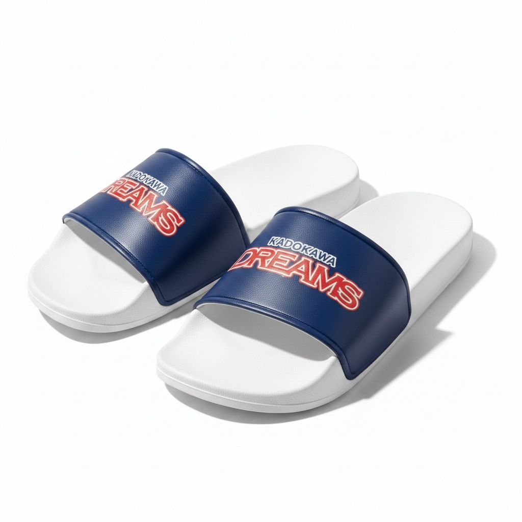 KD OFFICIAL LOGO SLIDE / WHITE