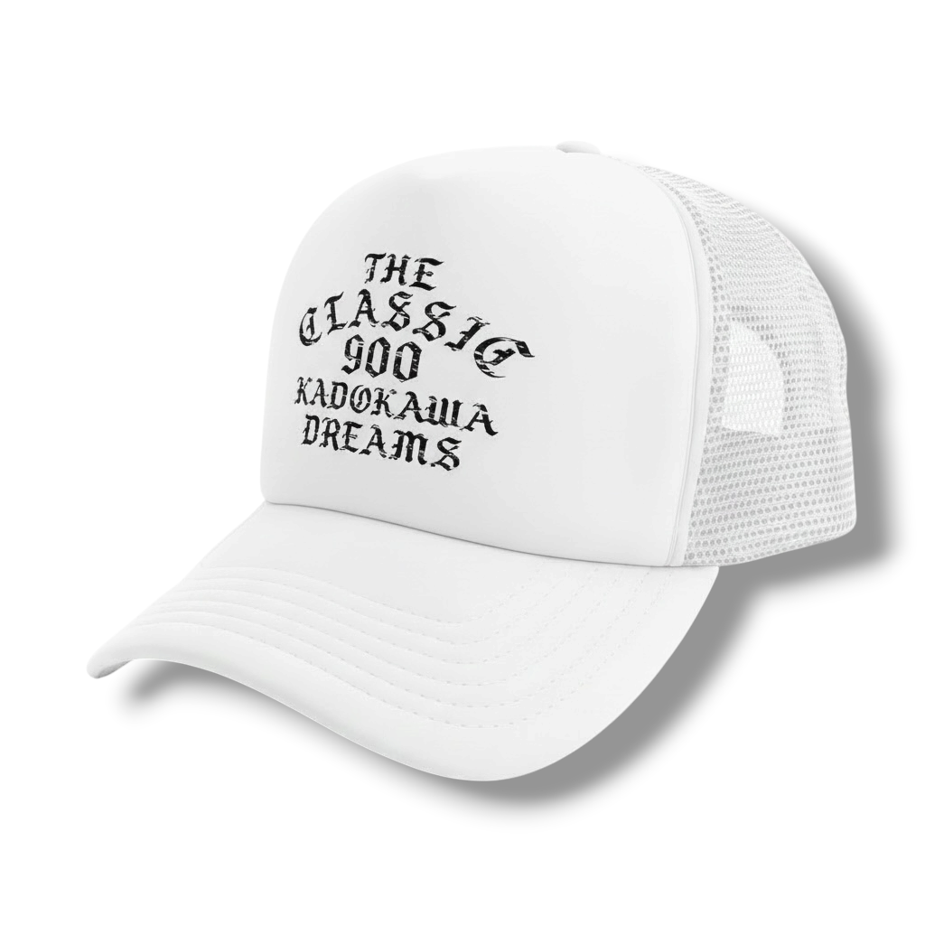 "THE CLASSIC 900" VINTAGE MESHCAP / WHITE