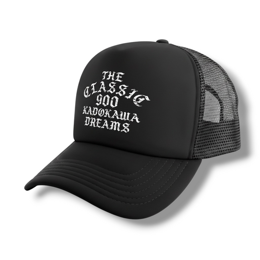 "THE CLASSIC 900" VINTAGE MESHCAP / BLACK