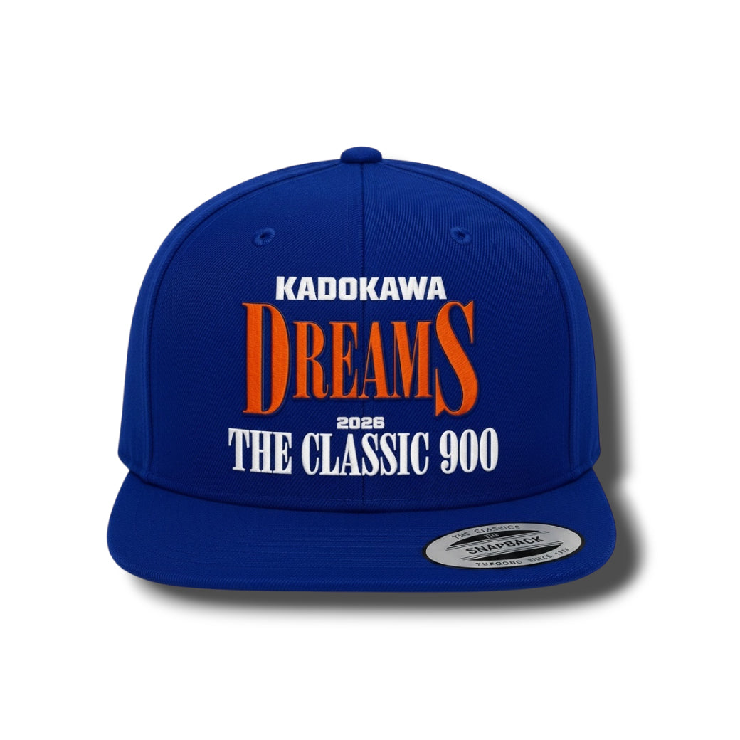"THE CLASSIC 900" COLLEGE SNAPBACK / BLUE