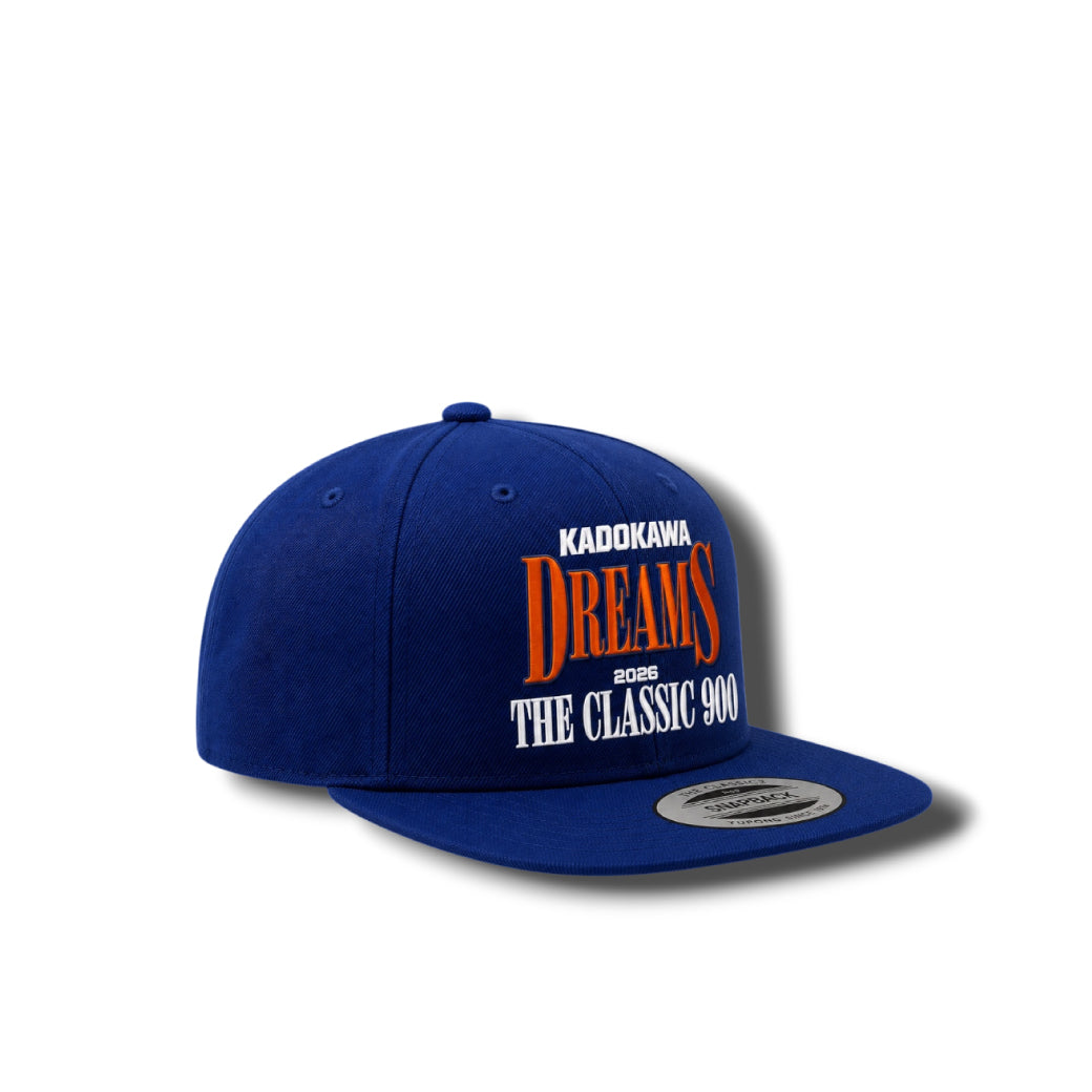 "THE CLASSIC 900" COLLEGE SNAPBACK / BLUE