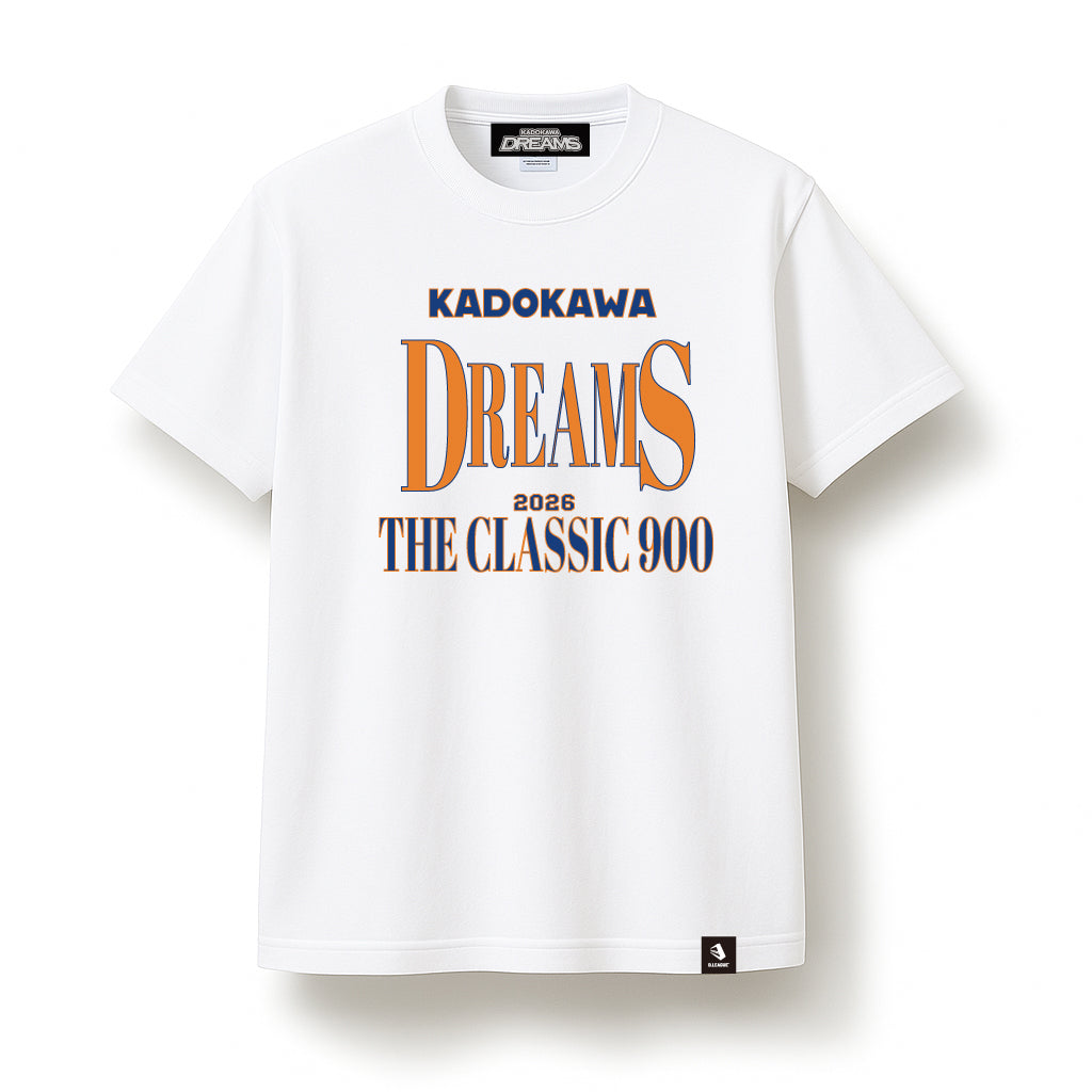 "THE CLASSIC 900" COLLEGE T-SHIRTS / WHITE