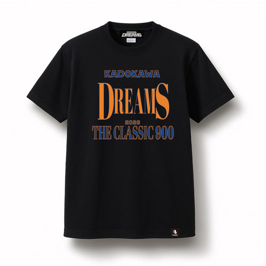 "THE CLASSIC 900" COLLEGE T-SHIRTS / BLACK