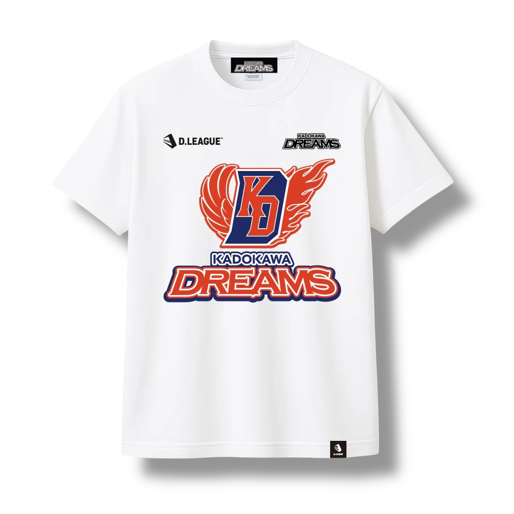 KADOKAWA DREAMS / OFFICIAL T-SHIRTS / WHITE / MULTI