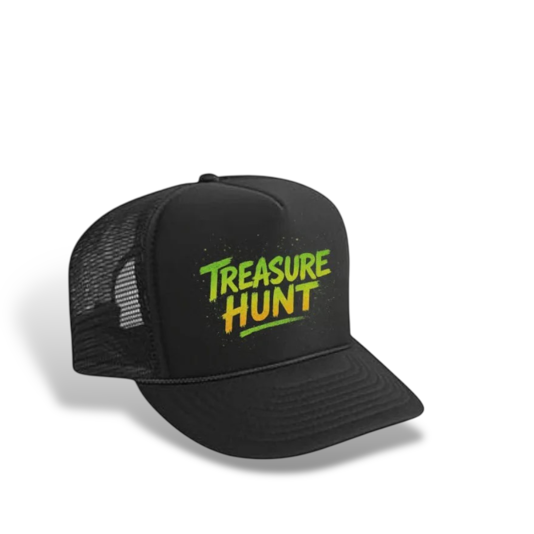 "TREASURE HUNT" /  MESHCAP / BLACK