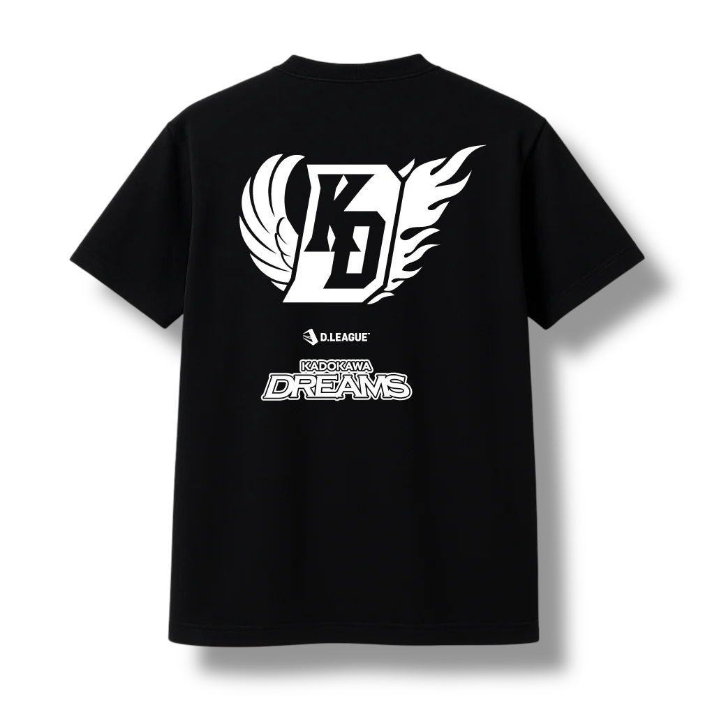 BACK PRINT / SIGNATURE WING / T-SHIRTS / BLACK