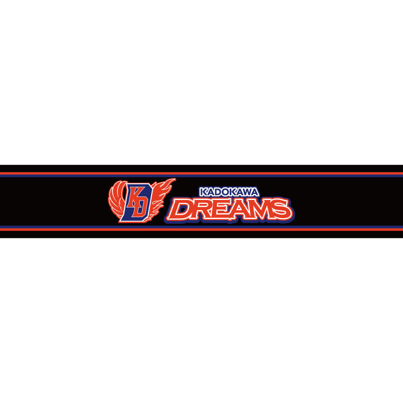 KADOKAWA DREAMS / OFFICIAL TOWEL / BLACK MULTI